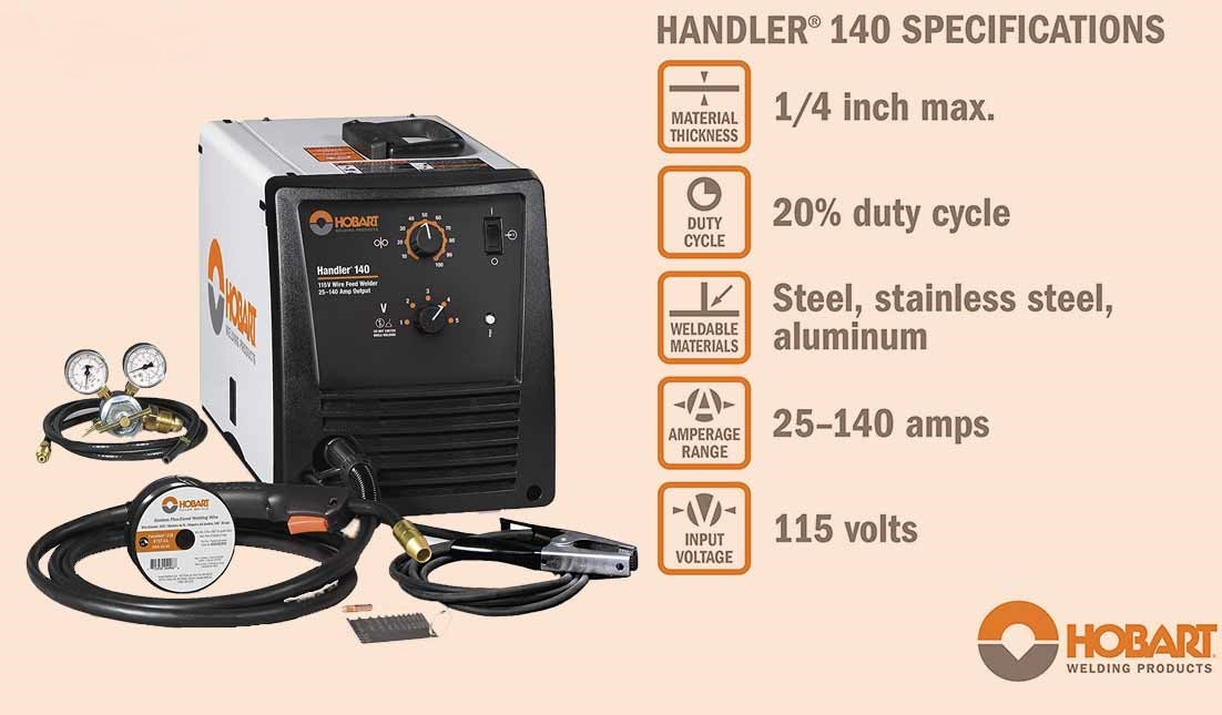 Hobart Handler 140 Review: Beginner-Friendly MIG Welder