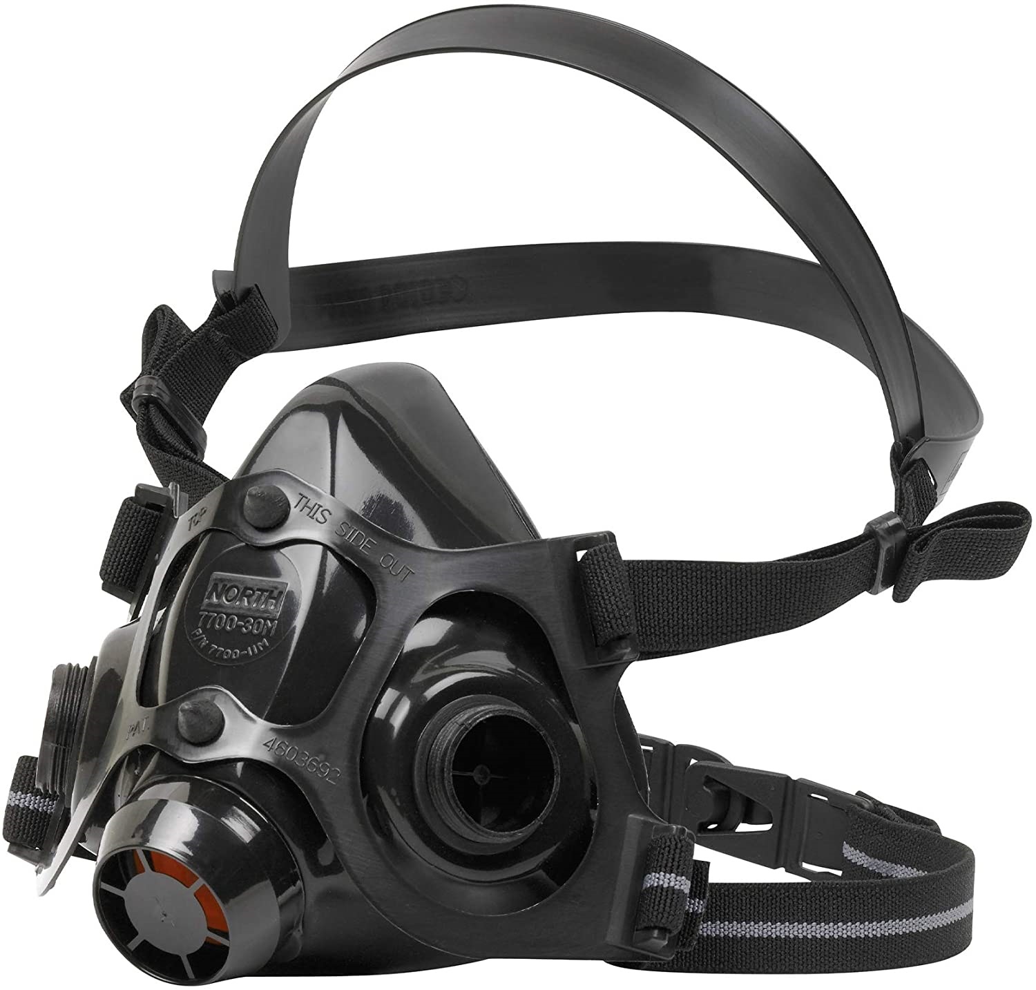 North by Honeywell 7700 Series Niosh-Approved Half Mask Silicone Respirator